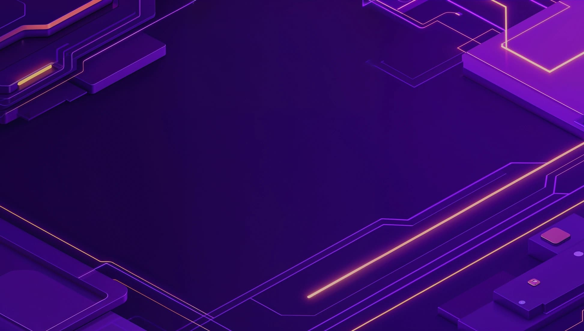 Isometric 3D illustration of secure infrastructure with protected pathways and security modules